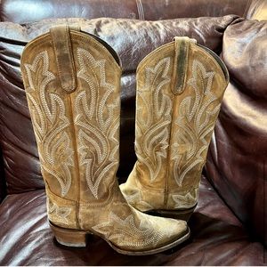 New Lane Saratoga Sniptoe Cowboy Boots